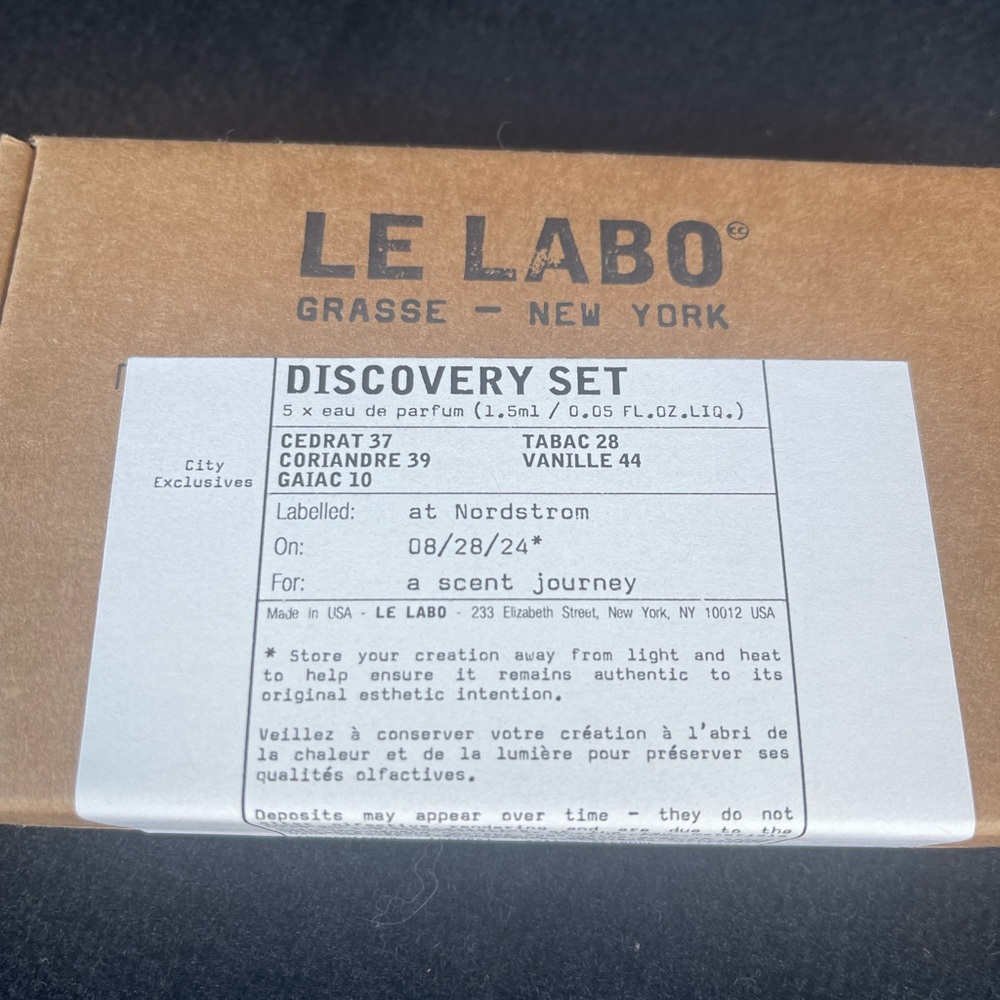 Le Labo exclusives